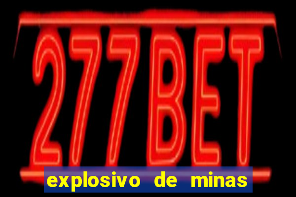 explosivo de minas 3 letras